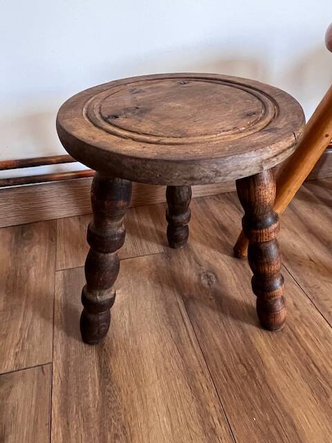 Set of 4 mismatched stools