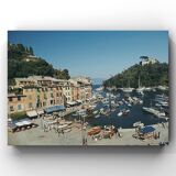 Port de Portofino, 1977" de Slim Aarons | Impression C professionnelle (impression Lambda)