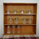 Vintage wooden wall shelf