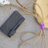 Italian golden halogen floor lamp