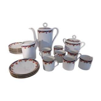 Limoges porcelain coffee service