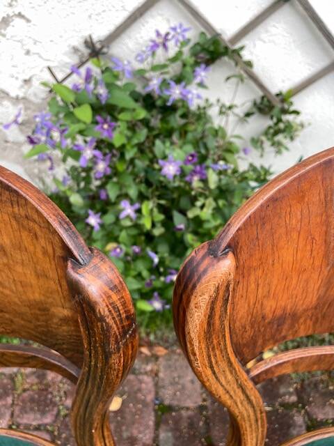 Complete set of pre-war THONET chairs.