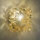Bubbleglass lamp, Helena Tynell for Glashutte Limburg