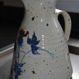 Large pyrite stoneware pitcher attributed to Guy Roland Marcy
