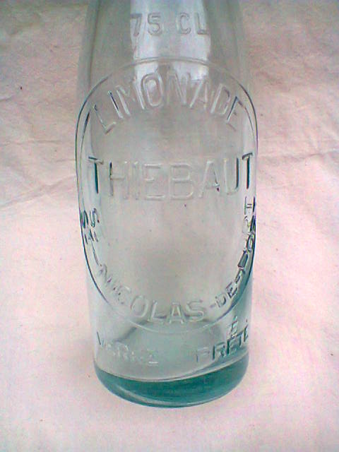 Bottle of lemonade