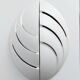 Large designer wall light