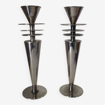 Modernist candlestik candle holders from the 1940s