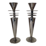 Modernist candlestik candle holders from the 1940s