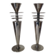 Bougeoirs candlestik moderniste des années 40