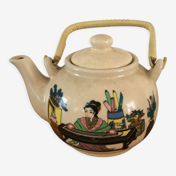 Teapot with canning handle