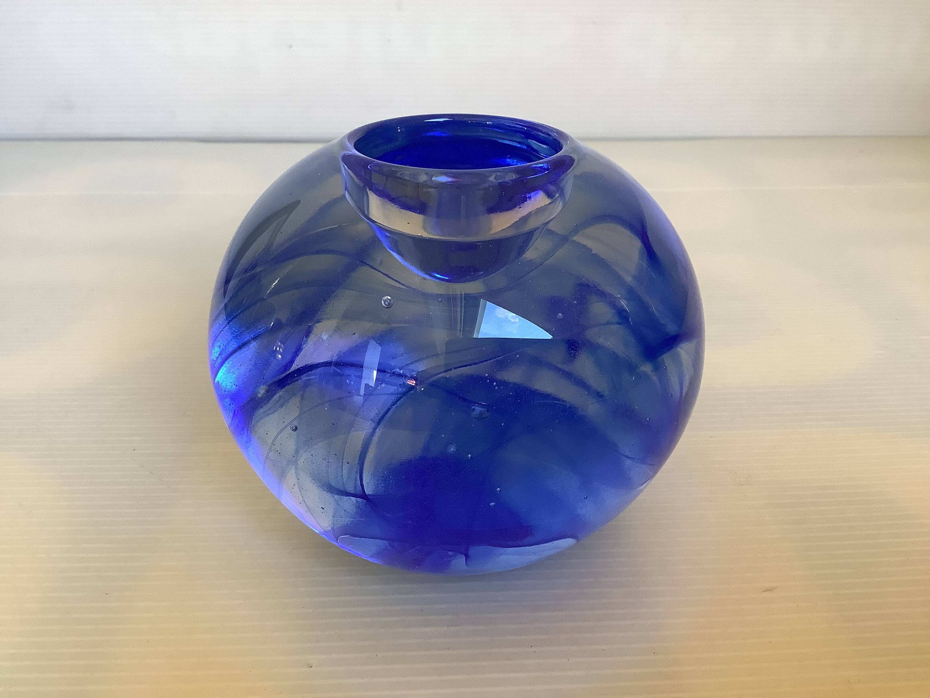 Kosta Boda Sulphide Style Candle Holder