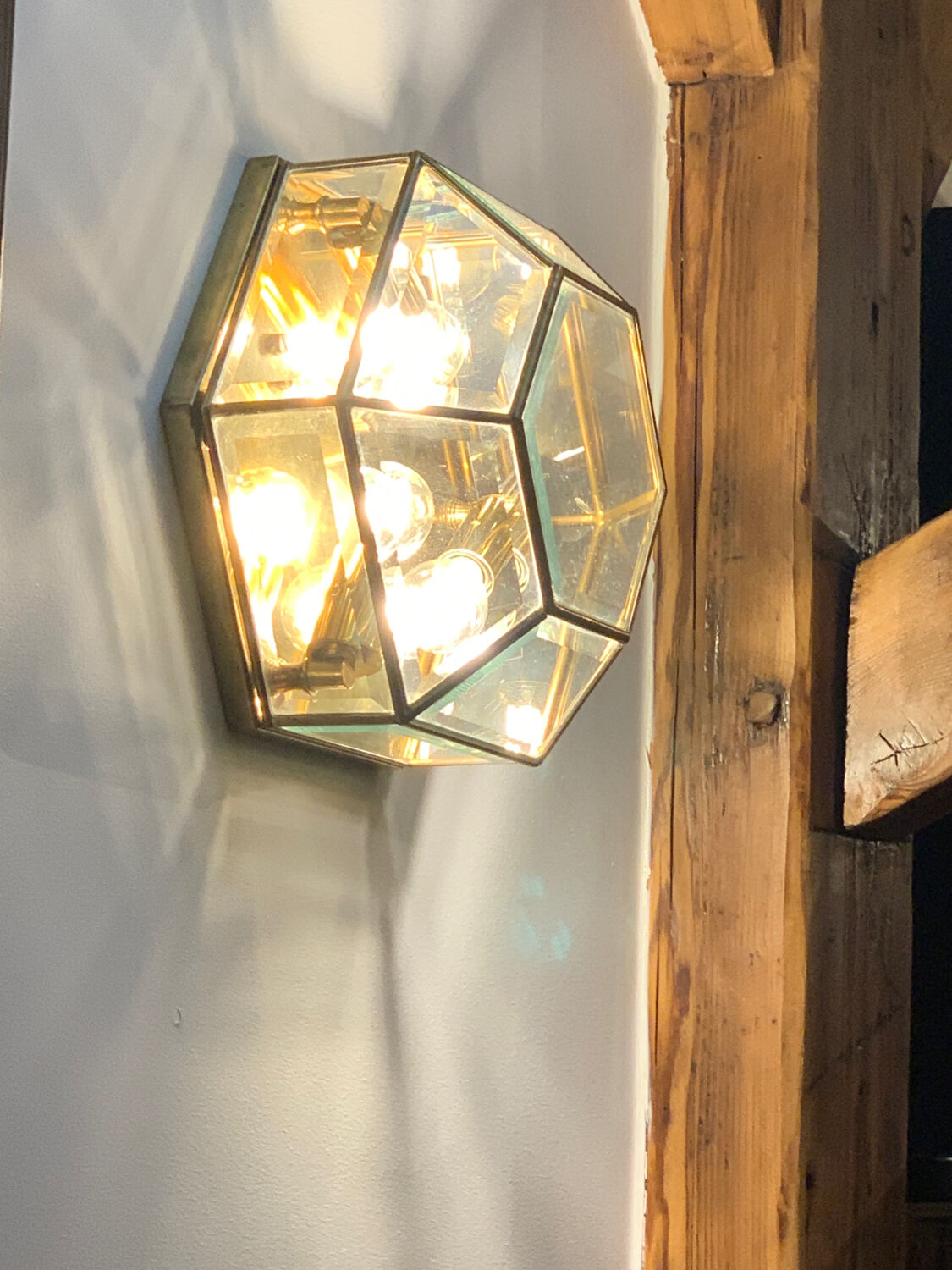 Pair of Italian wall lights