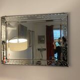 Venetian mirror with a close frame from the 1950s