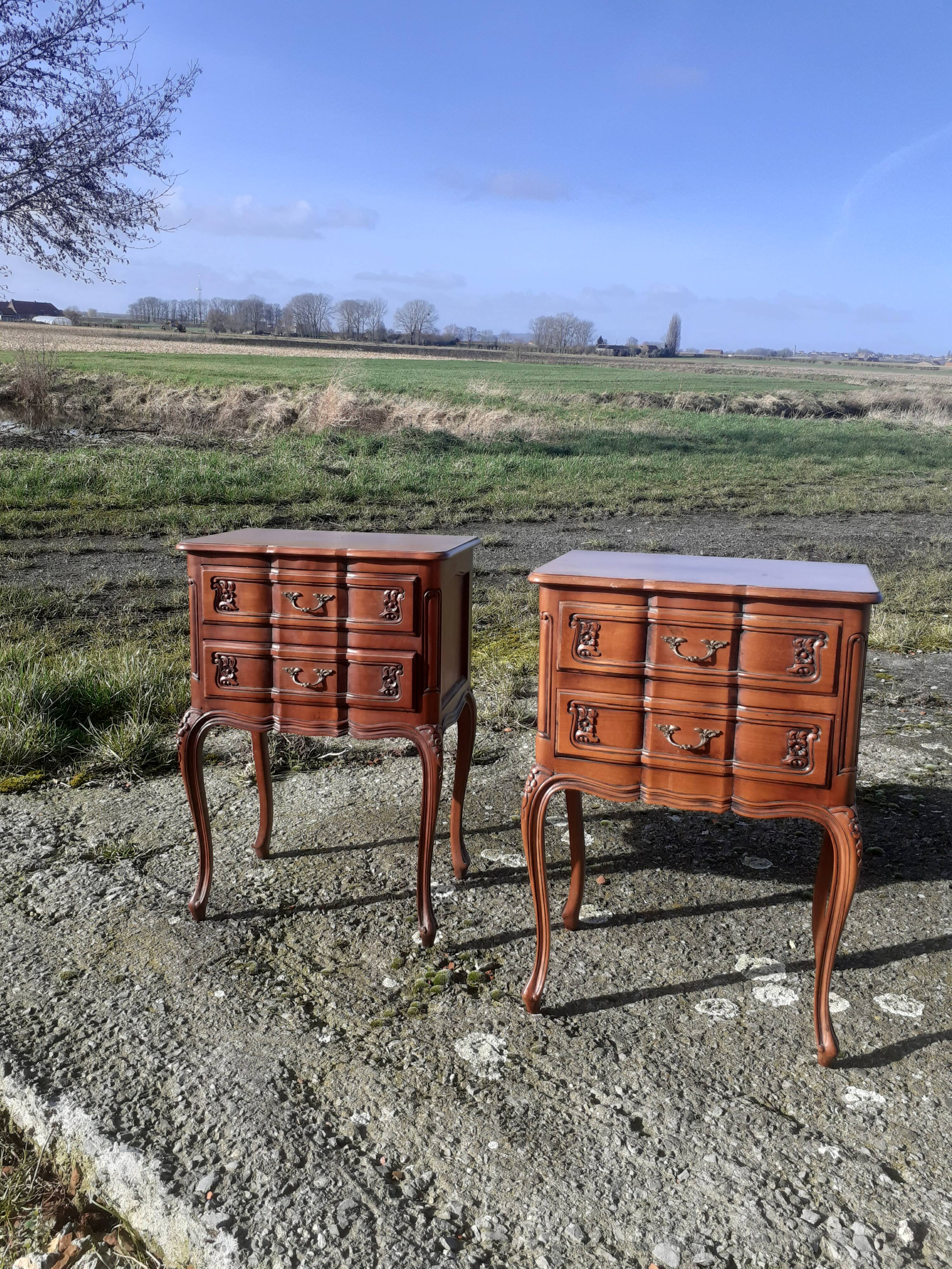 Pair of bedside tables
