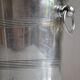 Vintage ice or champagne bucket in silver metal