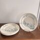 Lot 5 Plate Plates Faience Longwy Model Mignon