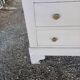 Chest of drawers late nineteenth century patinated gray
