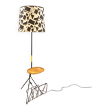 1960s magazine rack floor lamp