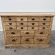 Trade cabinet with 18 drawers from 1900