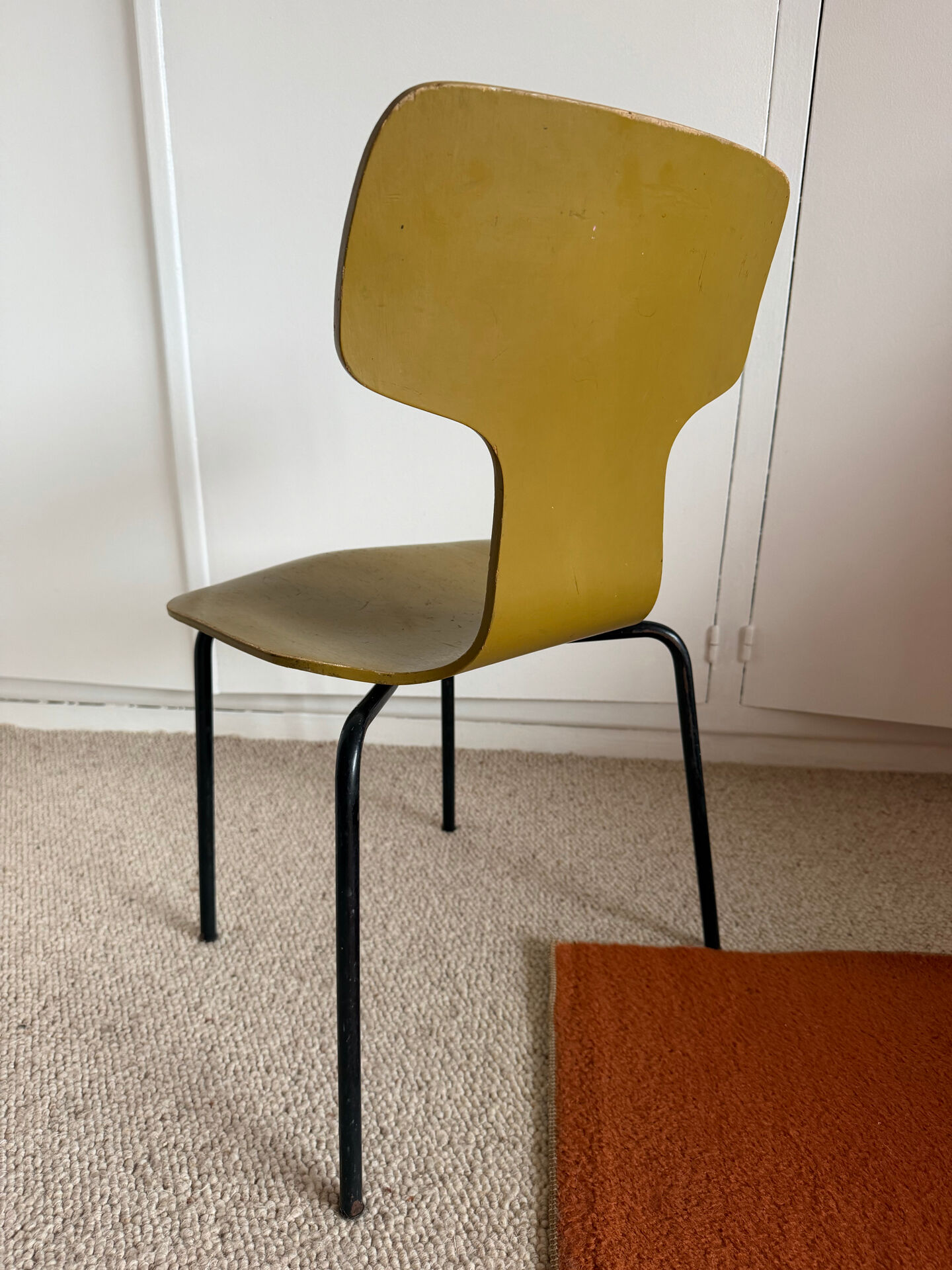Chaise enfant T ou Marteau, Arne Jacobsen, Fritz Hansen 1971