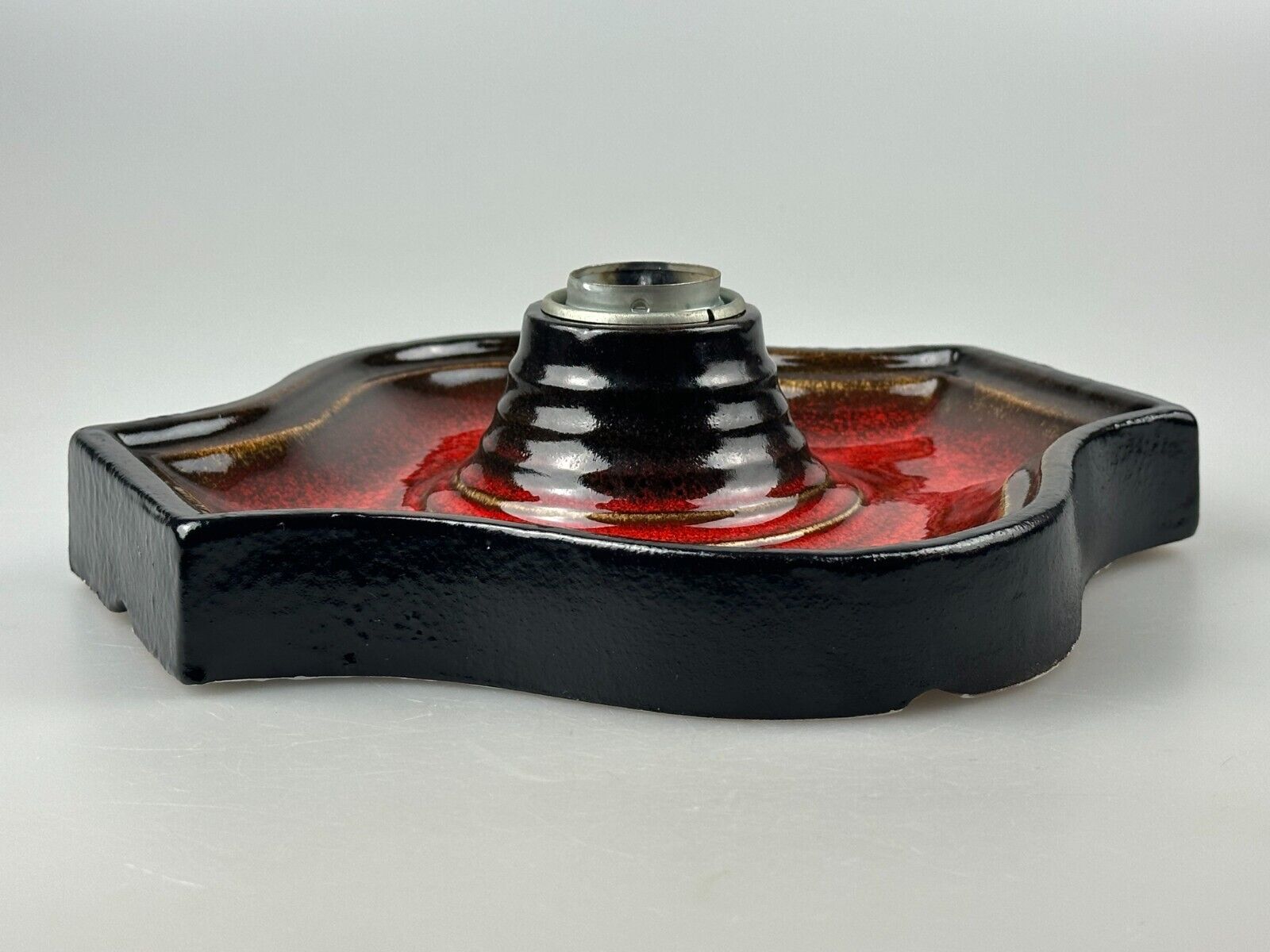 60s 70s Lamp Light Wall Lamp Ceramic Mid Century Space Age Design