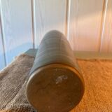 Large signed stoneware vase