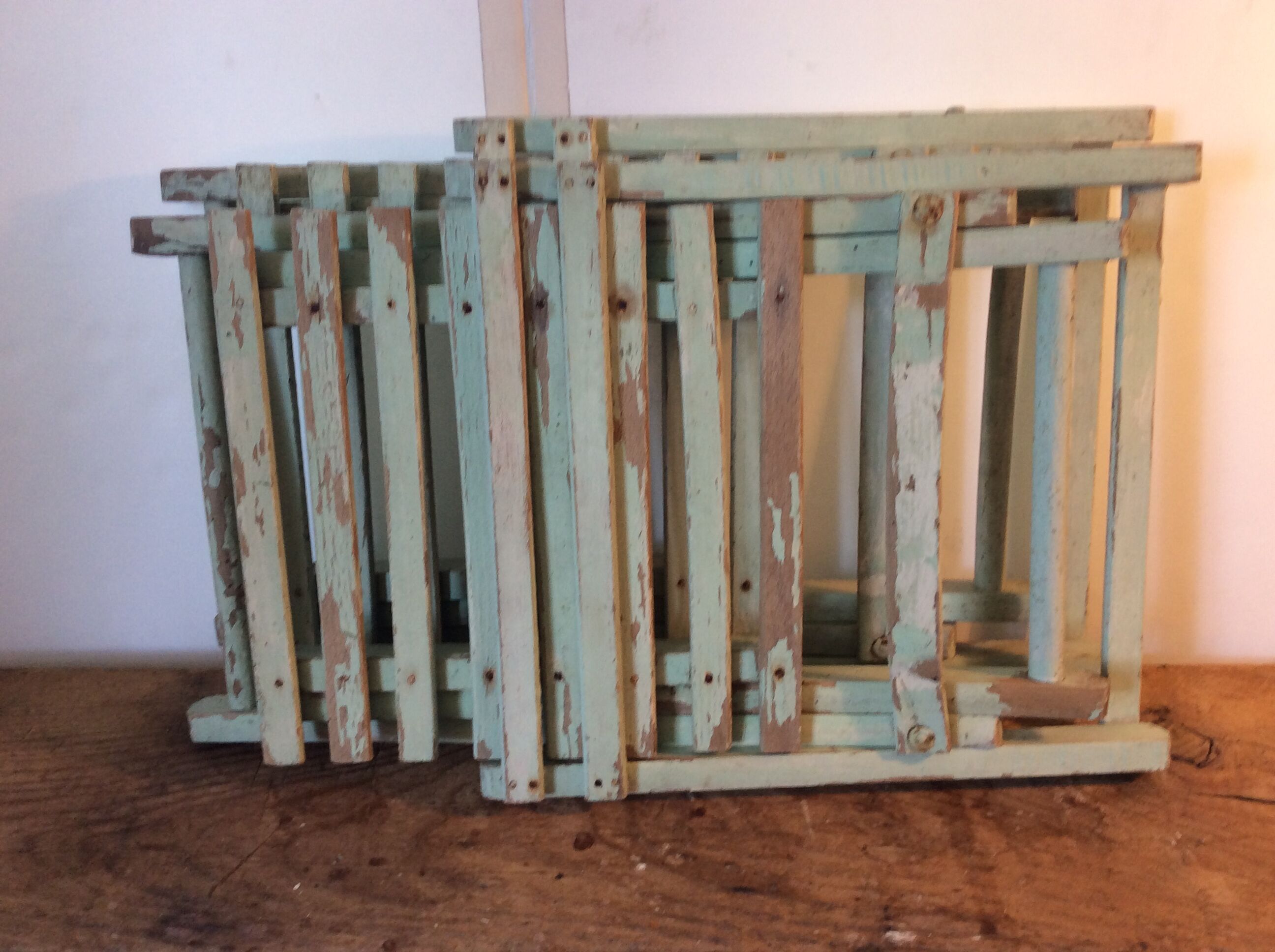 Pair of small child Chair "mint"