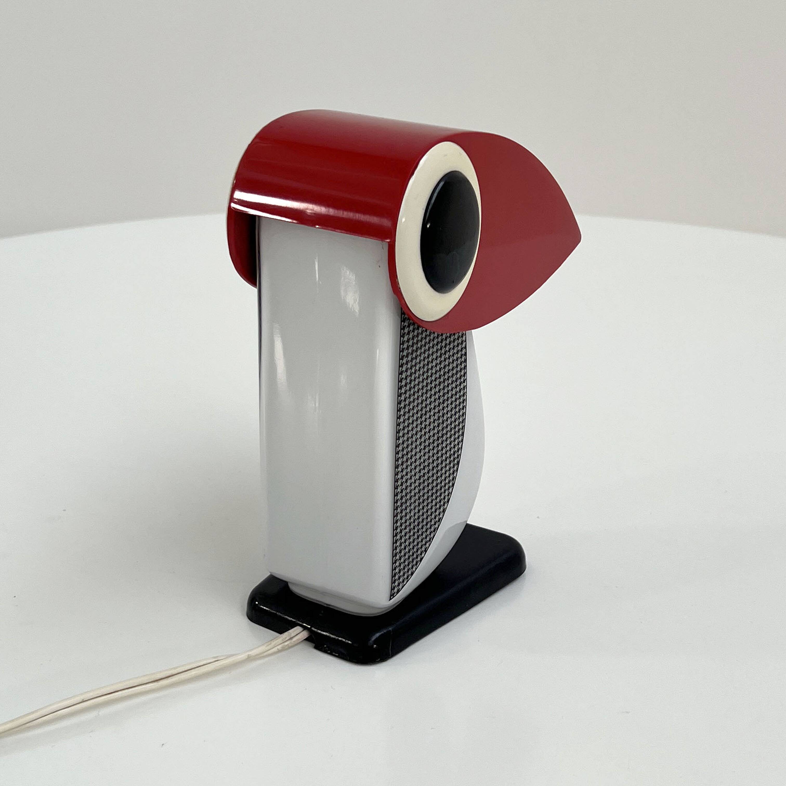 Penguin table lamp by Fernando Cassetta for Tacman, 1970