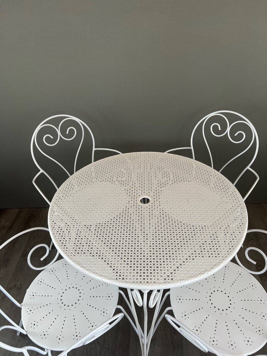 Wrought Iron Garden Furniture, 20th Century