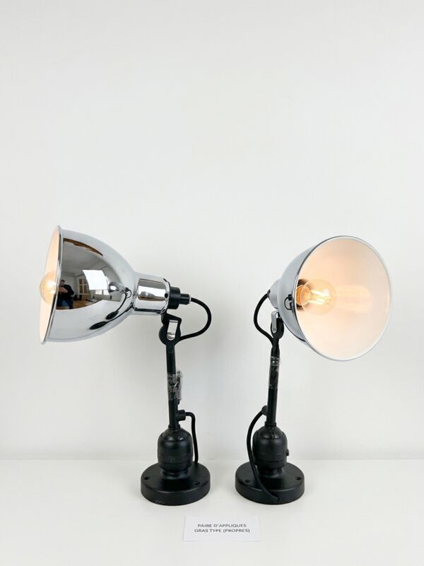 Paire d'appliques DCW Éditions - Lampe Gras N°304