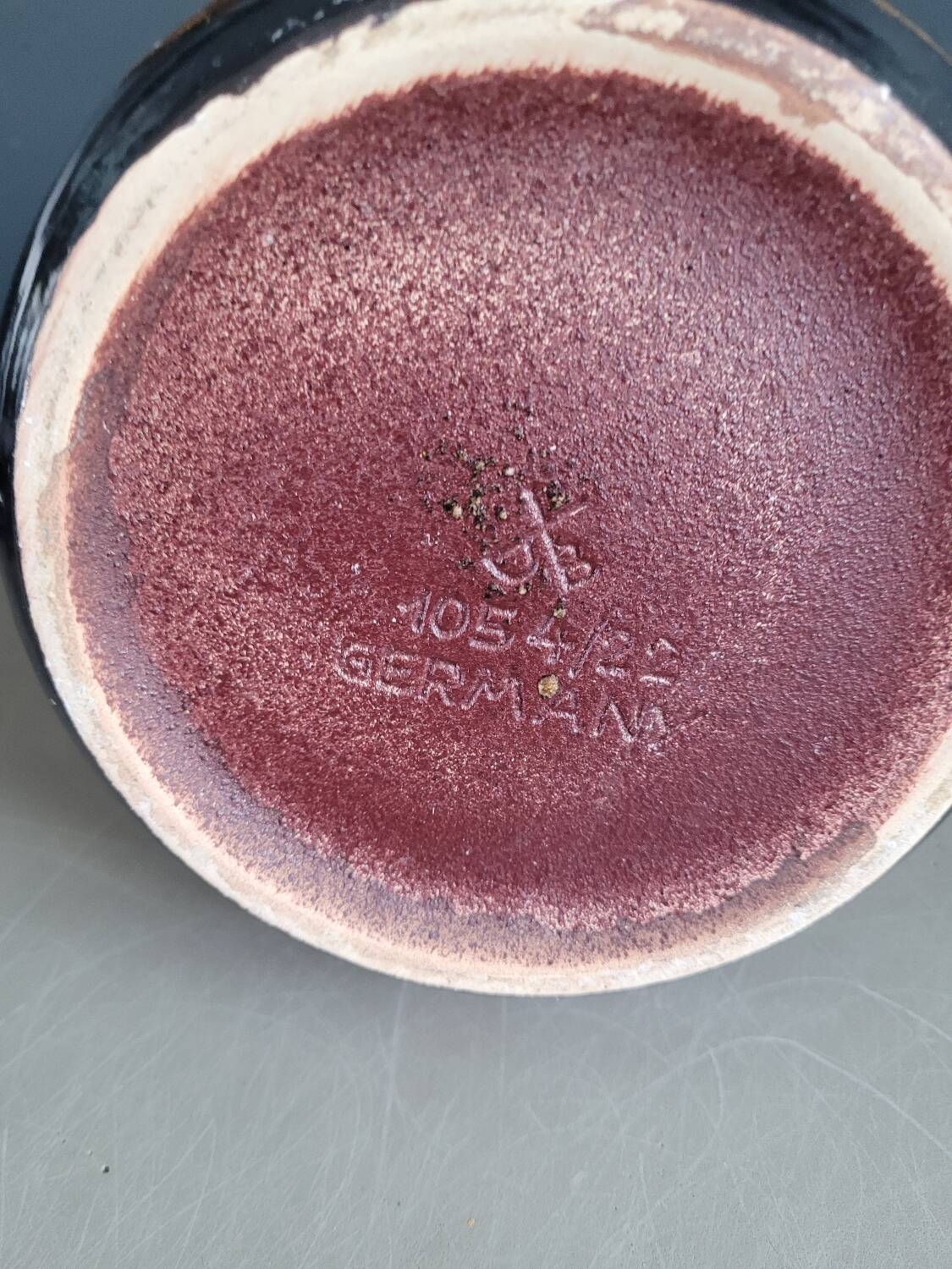 Dumler & Breiden ceramic pitcher vase, 105 4/22, Germany