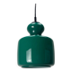 Rare green galaxy glass suspension light by Peill and Putzler 1960