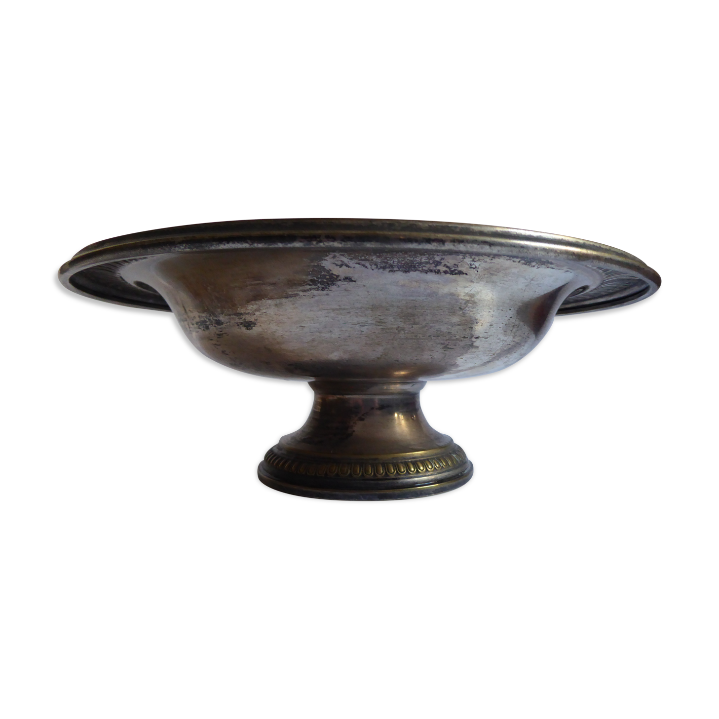 Silver metal pedestal cup Style Louis XVI
