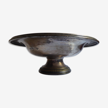 Silver metal pedestal cup Style Louis XVI
