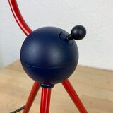 Tripod lamp primary colors Memphis style 80s