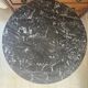 Somno Epoque Empire - Beautiful flamed mahogany - Original grey Sainte-Anne marble