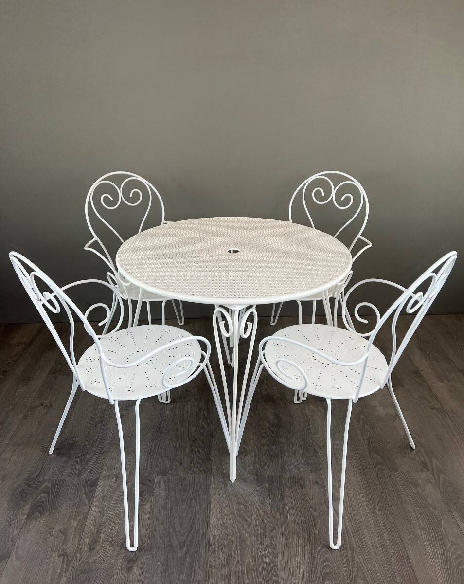 Wrought Iron Garden Furniture, 20th Century