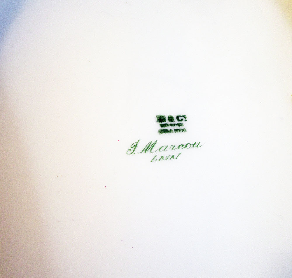 Limoges porcelain legume