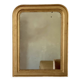 Louis Philippe overmantel fireplace mirror in gold