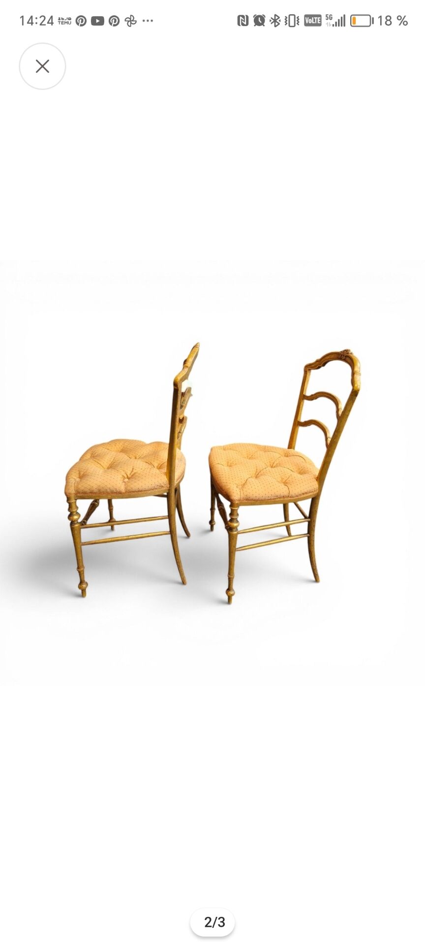Napoleon III chairs