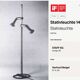 Lampadaire Staff Leuchten 1970