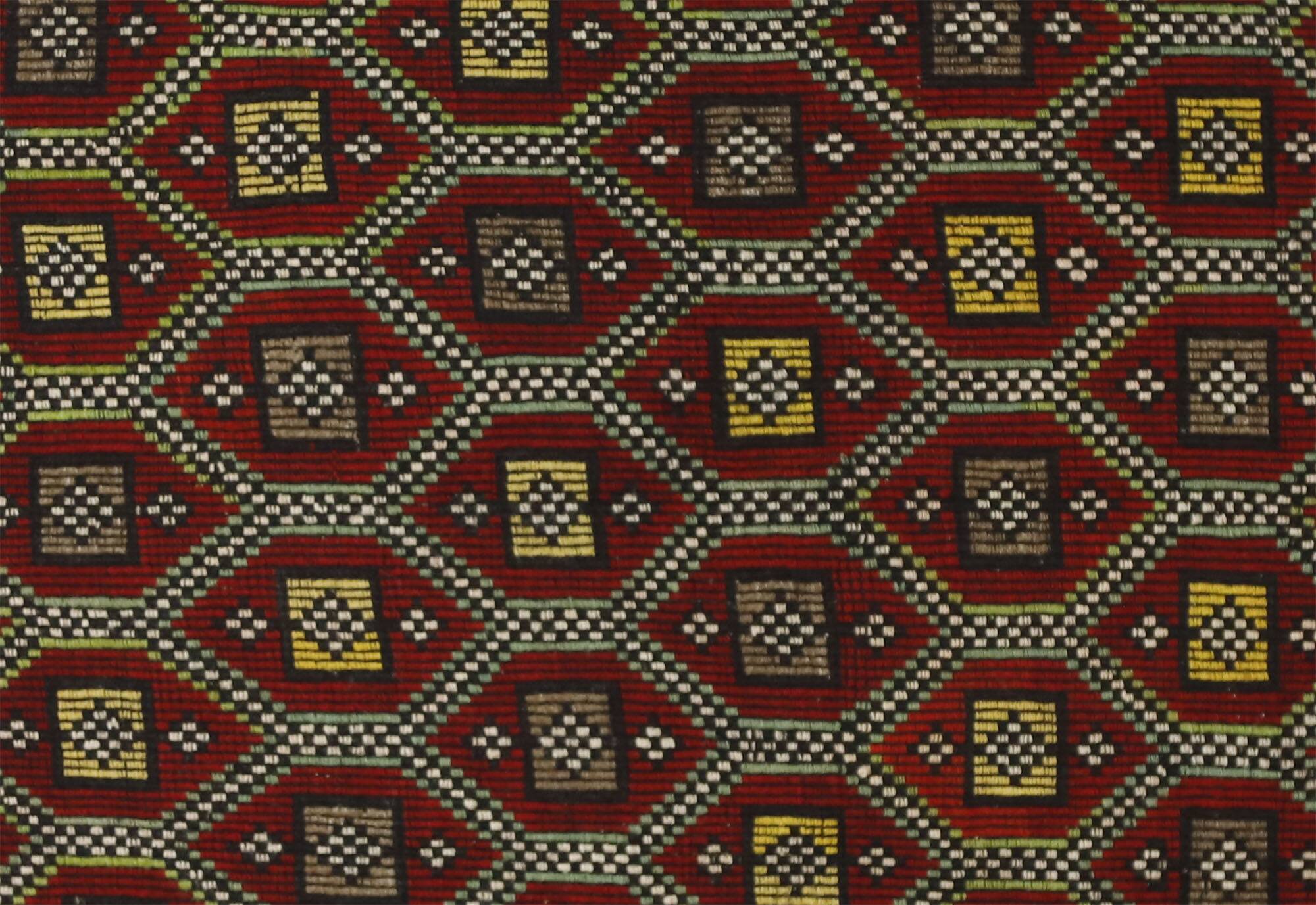 Area kilim rug ,vintage wool turkish handknotted kilim, 270 cmx 160 cm rug