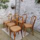 Suite of 6 bistro chairs