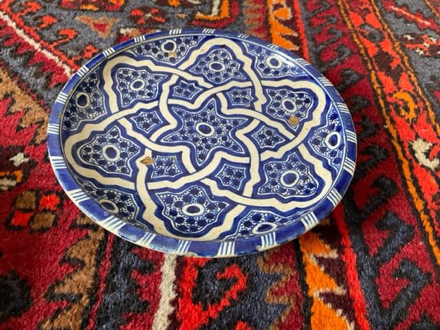 Duo of Berber ceramic cuts