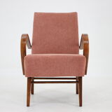 1960s Beech Armchair by Jaroslav Smidek for  TON, Czechoslovakia