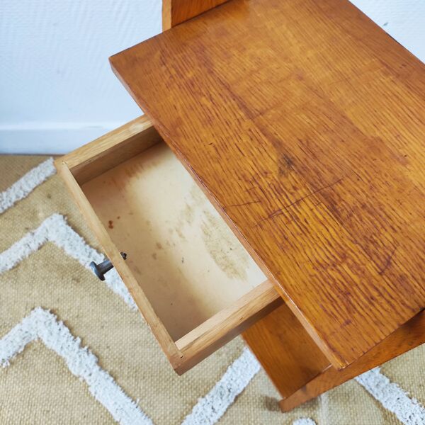 Table de chevet, bout de canapé scandinave, années 60
