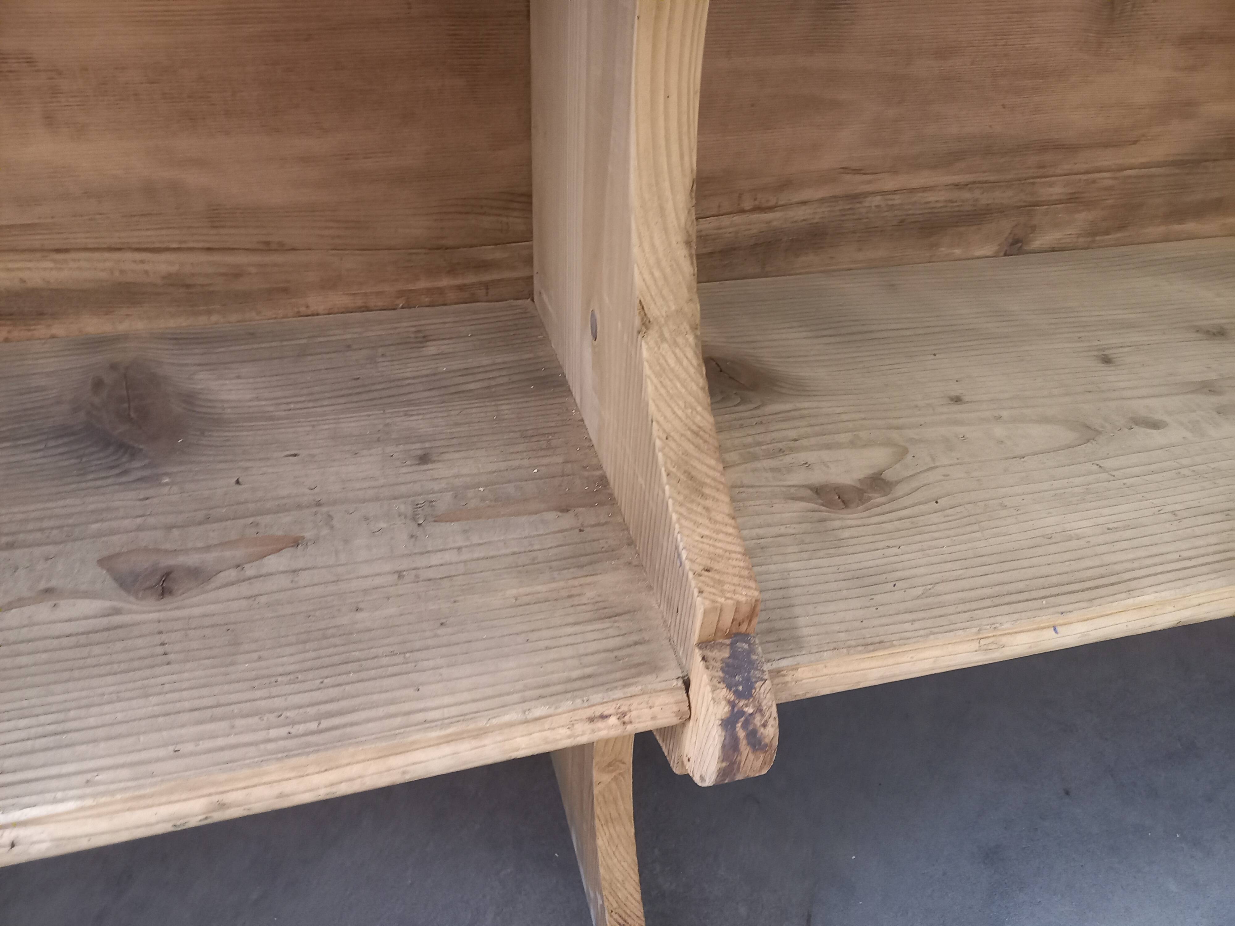 Large commercial shelf