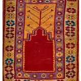 Turkish carpet of konya village / anatolian 19th
