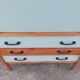 Secretary desk, drawers, vintage, refurbished, 60s