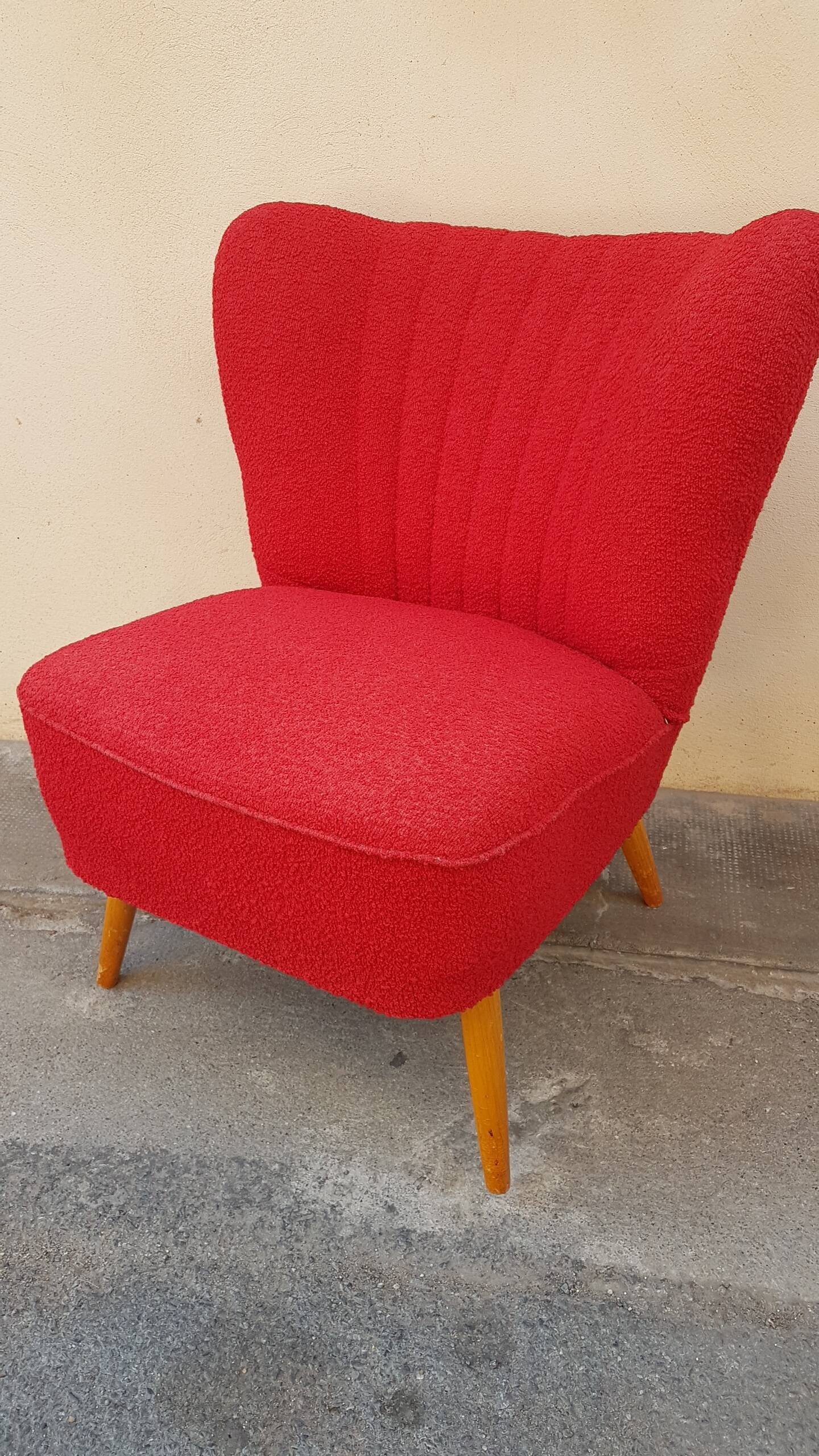 Vintage cocktail armchair year 60